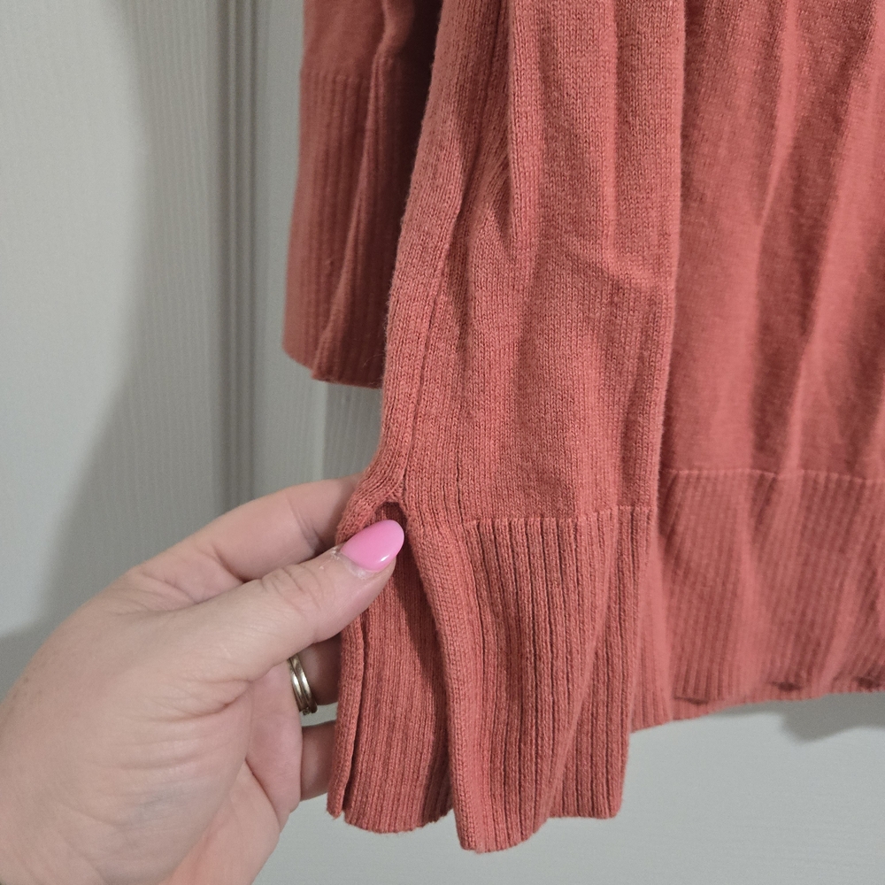 LC Lauren Conrad Warm Coral Sweater - Picture 5 of 9